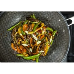 Wok 30 cm, 18/10 Edelstahl