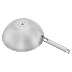 Wok 30 cm, 18/10 Edelstahl