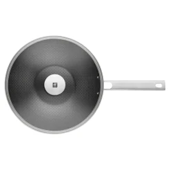 Wok 30 cm, 18/10 Edelstahl