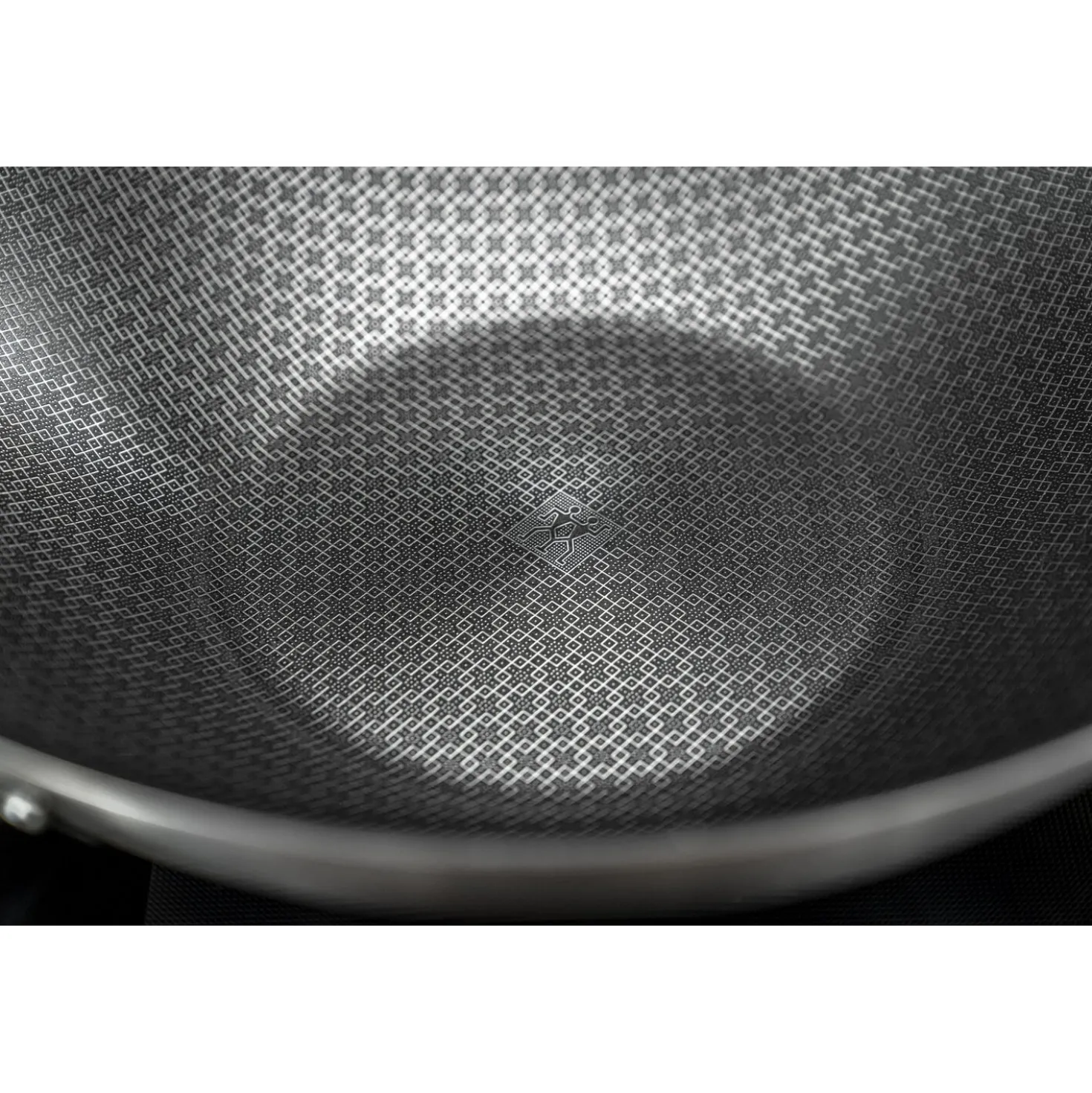 Wok 30 cm, 18/10 Edelstahl