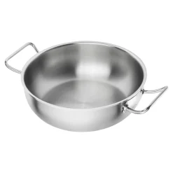 Wok 30 cm, 18/10 Edelstahl