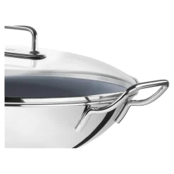 Wok, 32 cm, 18/10 Edelstahl, Keramikbeschichtung