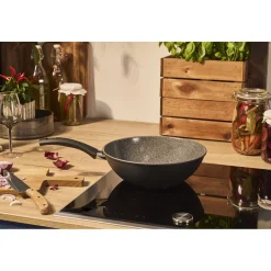 Wok, 28 cm, Aluminium, Keramische Antihaftbeschichtung