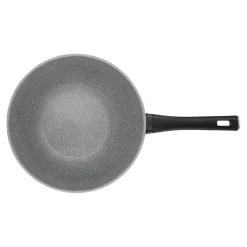 Wok, 28 cm, Aluminium, Titanverstärkte keramische Antihaftbeschichtung