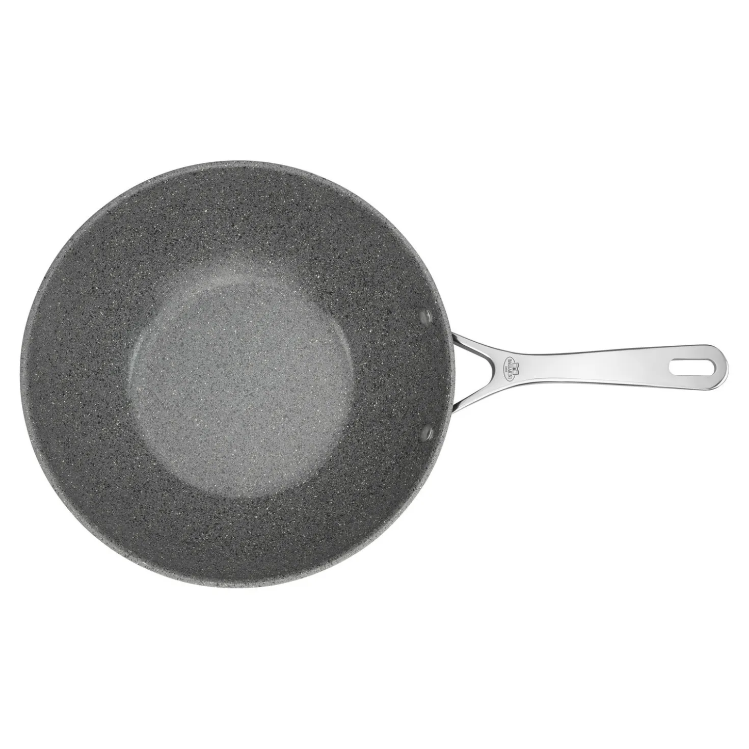 Wok, 30 cm, Aluminium, Titanverstärkte keramische Antihaftbeschichtung